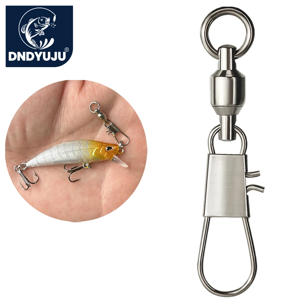 Fishing Equipment Cheap - DNDYUJU 50 piezas de giratorios de