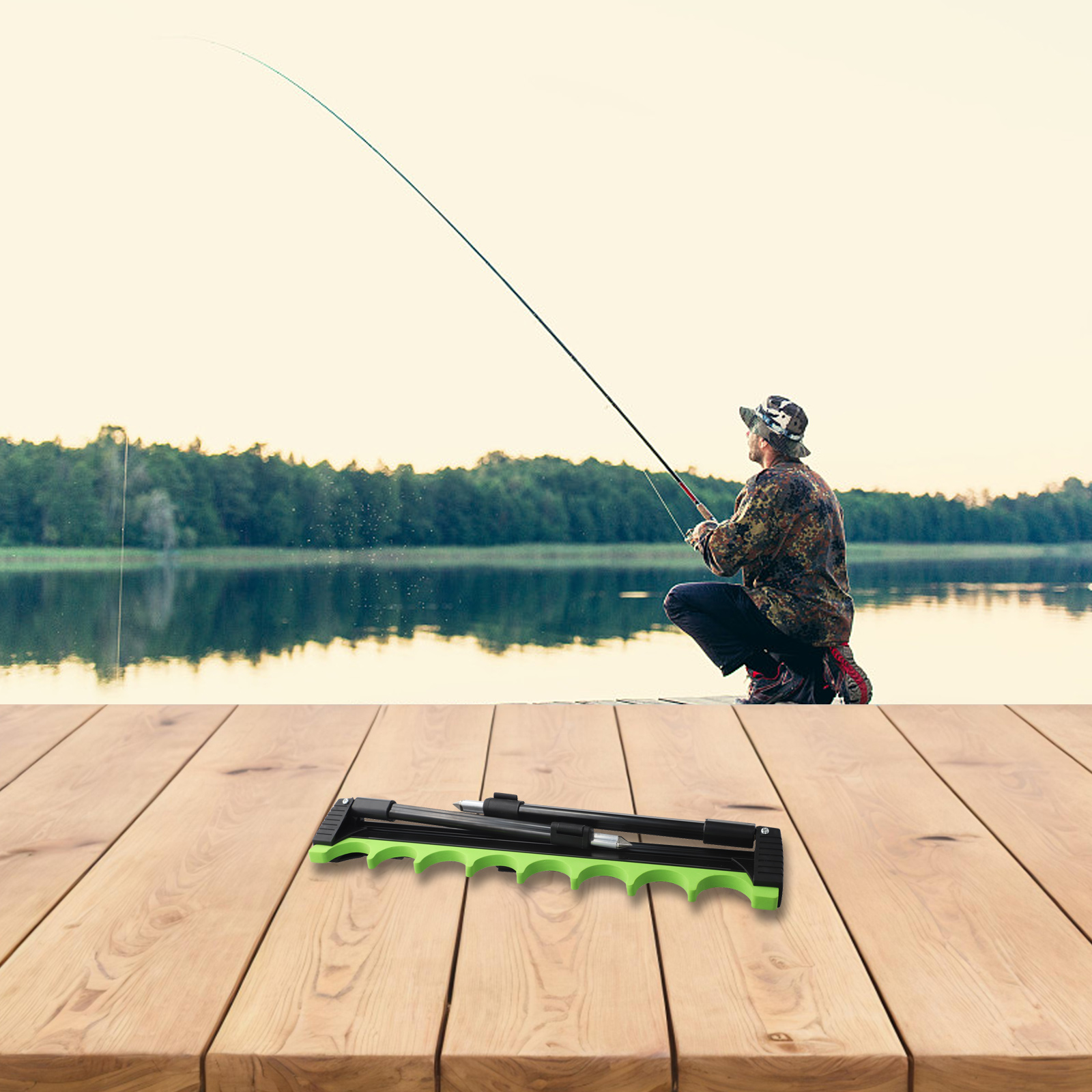 Soporte telescópico para cañas - Fishing Equipment Carp reseña y precio