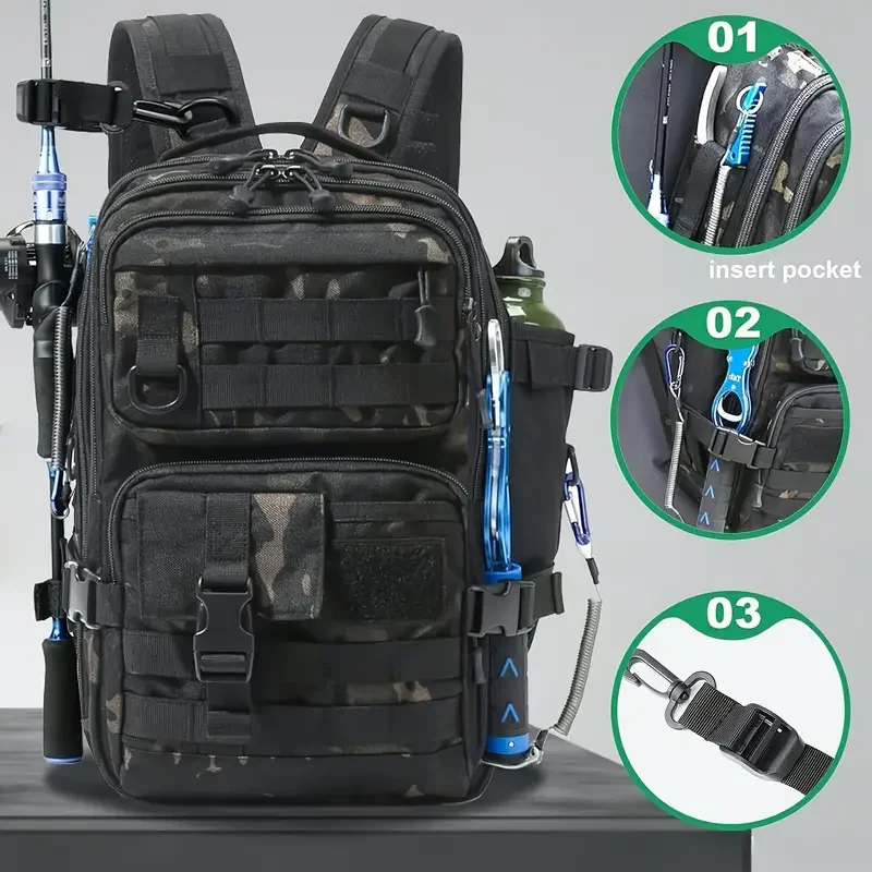 Mochila de pesca impermeable d - Fishing Equipment Bag reseña y precio