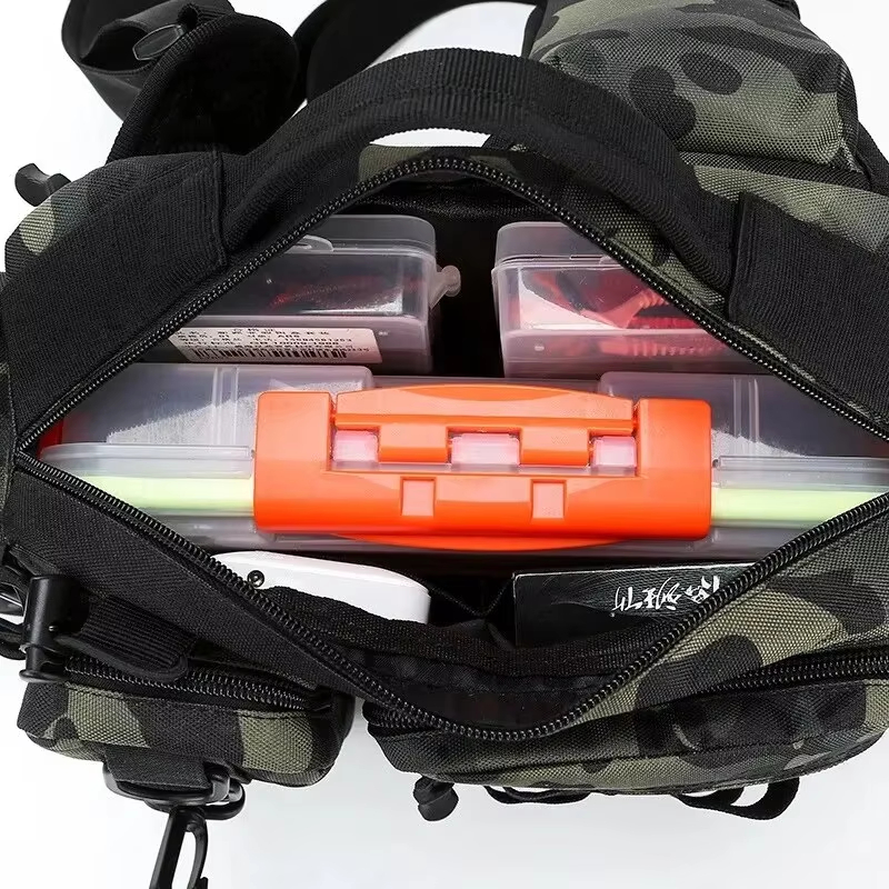 Bolso táctico de cintura para  - Fishing Equipment Bag reseña y precio
