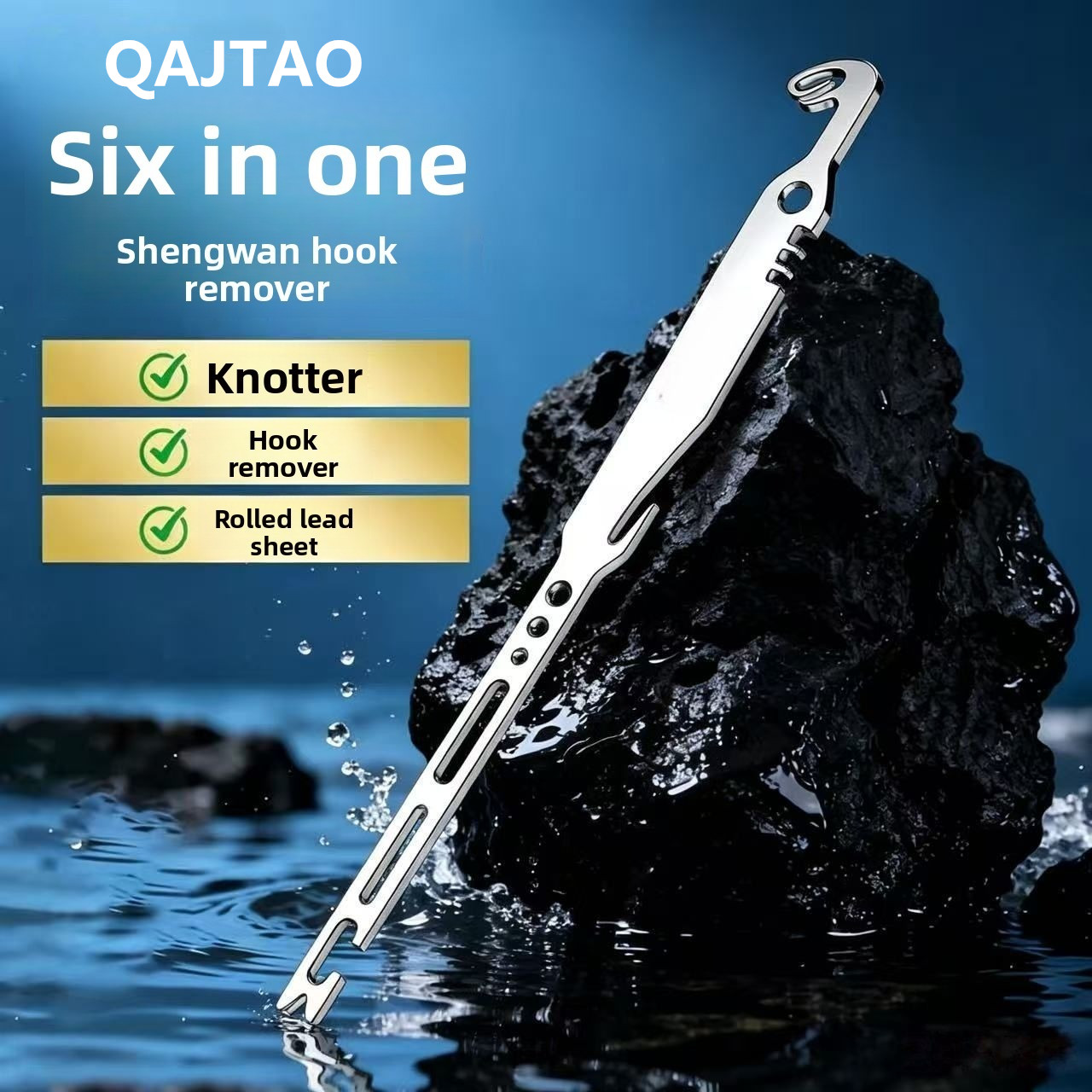 QAJTAO, juego de 4 piezas, ext - Fishing Equipment Price reseña y precio
